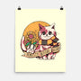 Honest Cat-none matte poster-tobefonseca