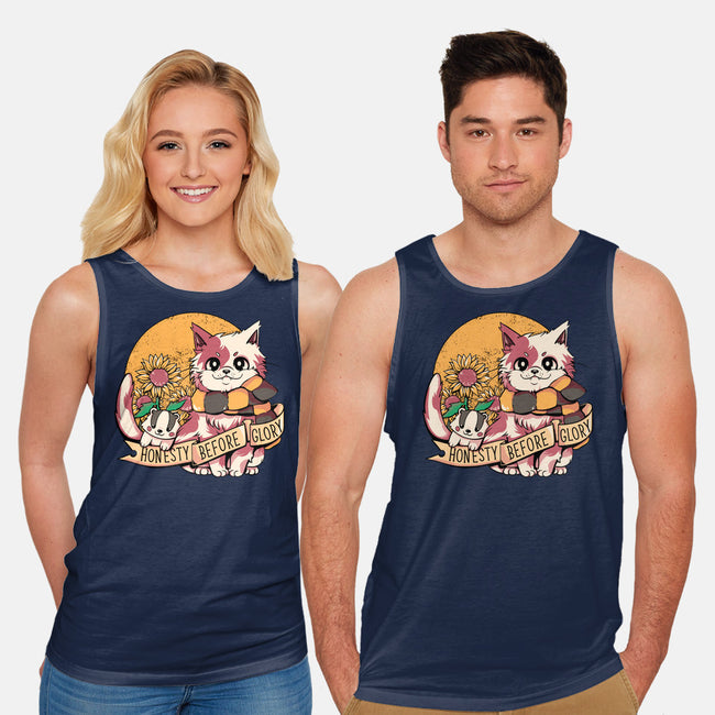 Honest Cat-unisex basic tank-tobefonseca