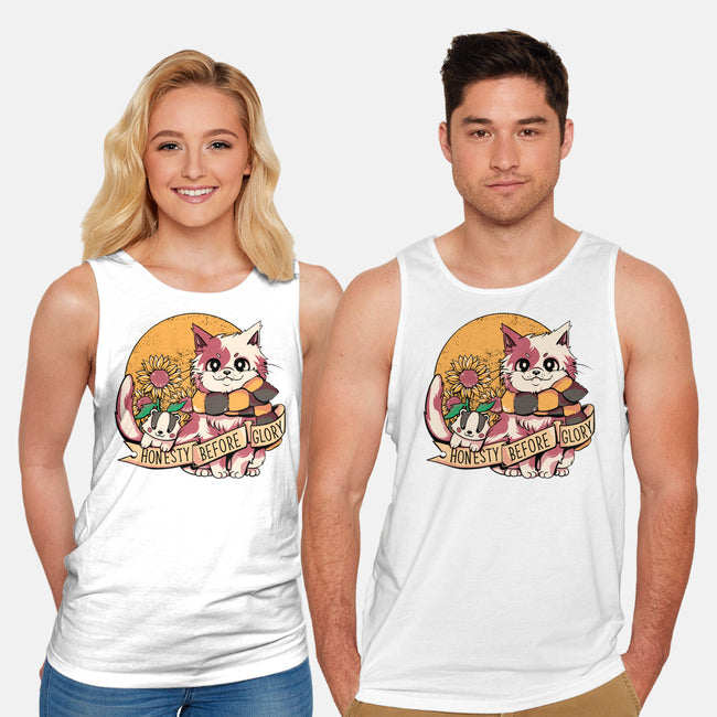 Honest Cat-unisex basic tank-tobefonseca