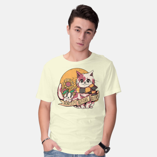 Honest Cat-mens basic tee-tobefonseca