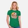 Honest Cat-womens fitted tee-tobefonseca