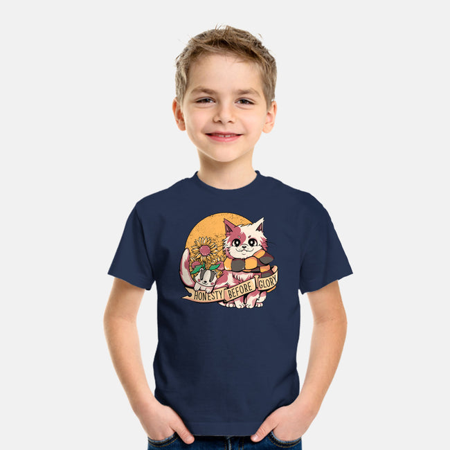Honest Cat-youth basic tee-tobefonseca