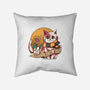 Honest Cat-none removable cover w insert throw pillow-tobefonseca