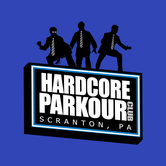 Hardcore Parkour Club-none stretched canvas-RyanAstle