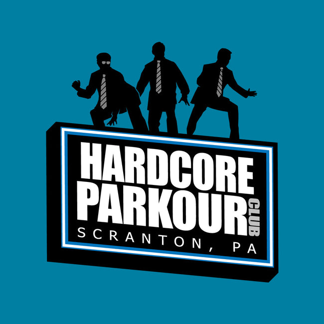 Hardcore Parkour Club-youth crew neck sweatshirt-RyanAstle