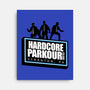 Hardcore Parkour Club-none stretched canvas-RyanAstle