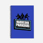 Hardcore Parkour Club-none dot grid notebook-RyanAstle