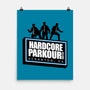 Hardcore Parkour Club-none matte poster-RyanAstle