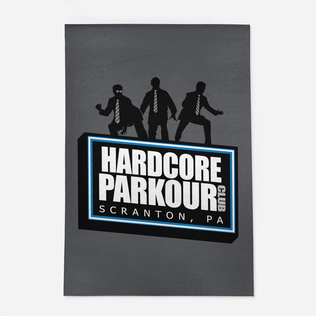 Hardcore Parkour Club-none outdoor rug-RyanAstle