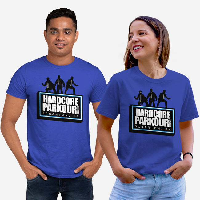 Hardcore Parkour Club-unisex basic tee-RyanAstle