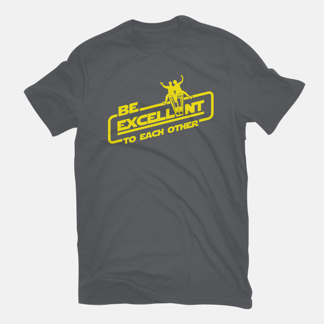 Return Of The Excellent Duo-unisex basic tee-Boggs Nicolas