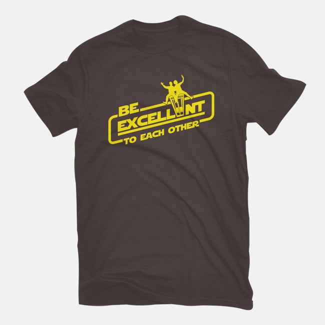 Return Of The Excellent Duo-womens fitted tee-Boggs Nicolas