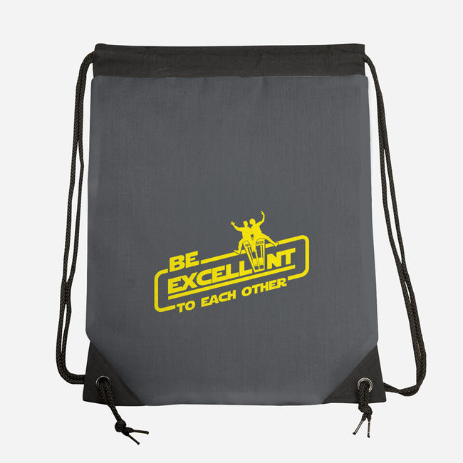 Return Of The Excellent Duo-none drawstring bag-Boggs Nicolas