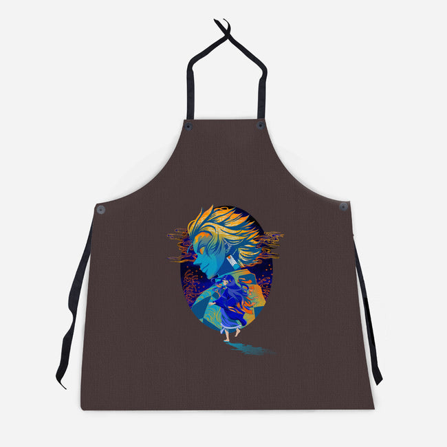 The Kamados-unisex kitchen apron-Ionfox