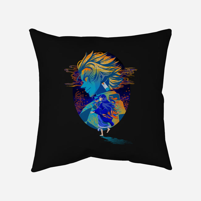 The Kamados-none removable cover w insert throw pillow-Ionfox