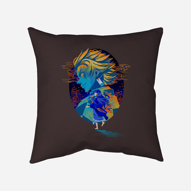 The Kamados-none removable cover w insert throw pillow-Ionfox