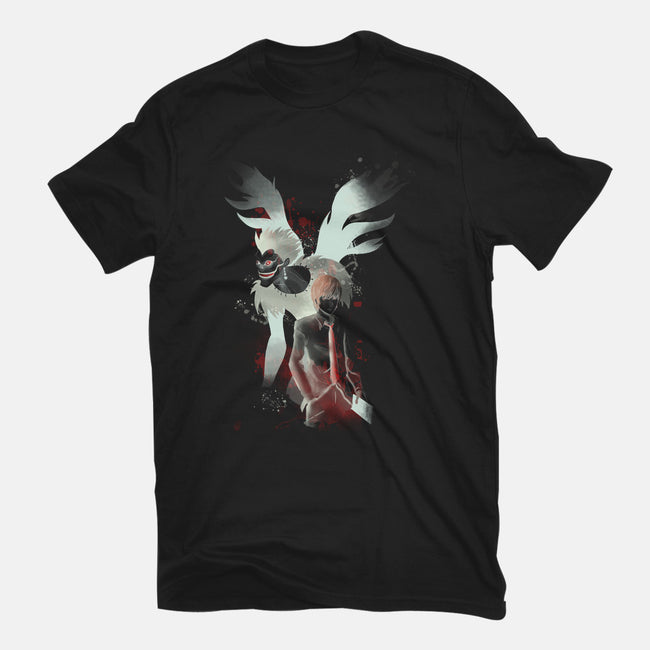 The Shadow Of A God-womens fitted tee-fanfabio