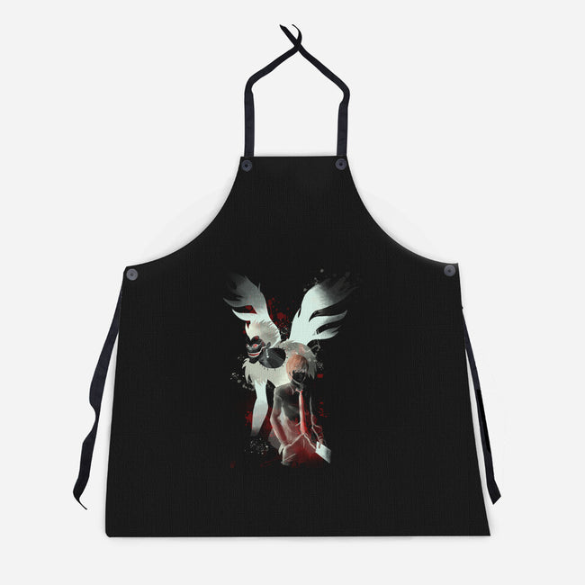 The Shadow Of A God-unisex kitchen apron-fanfabio