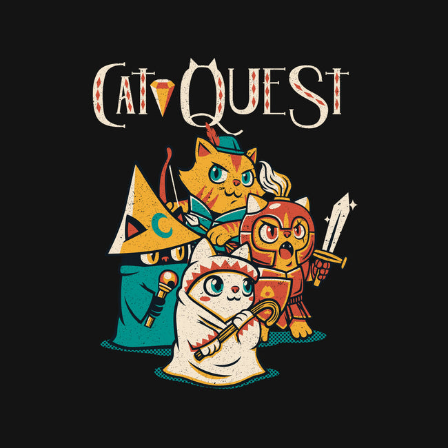 Cat Quest-none polyester shower curtain-tobefonseca