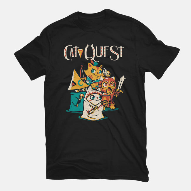 Cat Quest-womens basic tee-tobefonseca