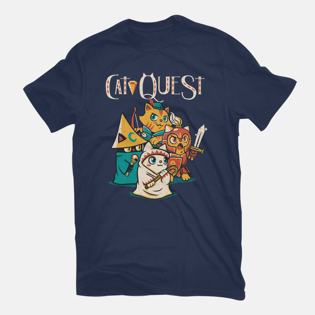 Cat Quest-womens basic tee-tobefonseca
