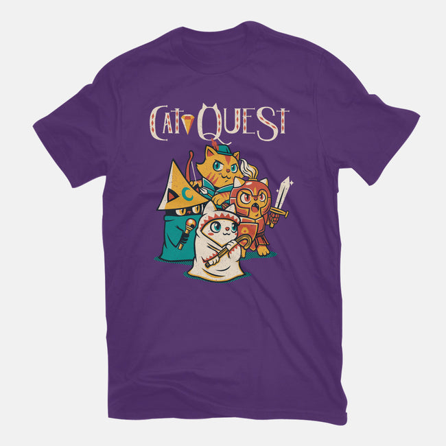 Cat Quest-womens basic tee-tobefonseca