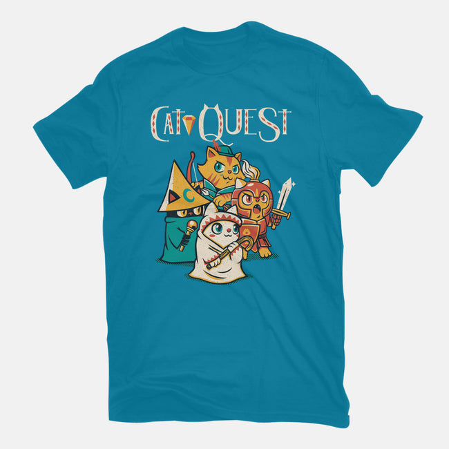 Cat Quest-womens basic tee-tobefonseca