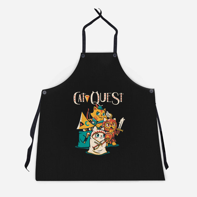 Cat Quest-unisex kitchen apron-tobefonseca