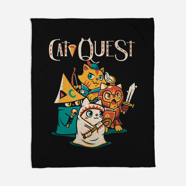Cat Quest-none fleece blanket-tobefonseca