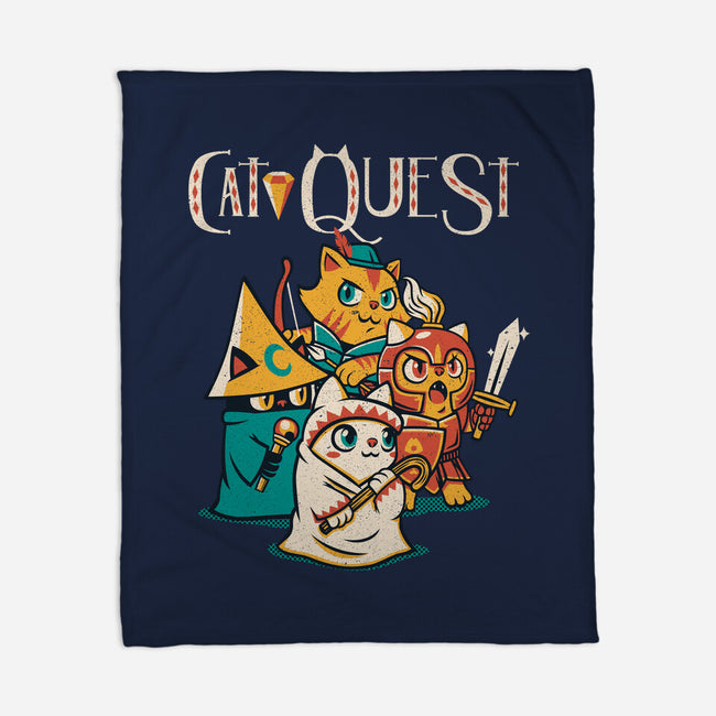 Cat Quest-none fleece blanket-tobefonseca