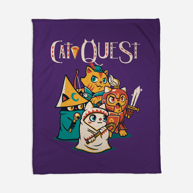 Cat Quest-none fleece blanket-tobefonseca