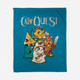 Cat Quest-none fleece blanket-tobefonseca