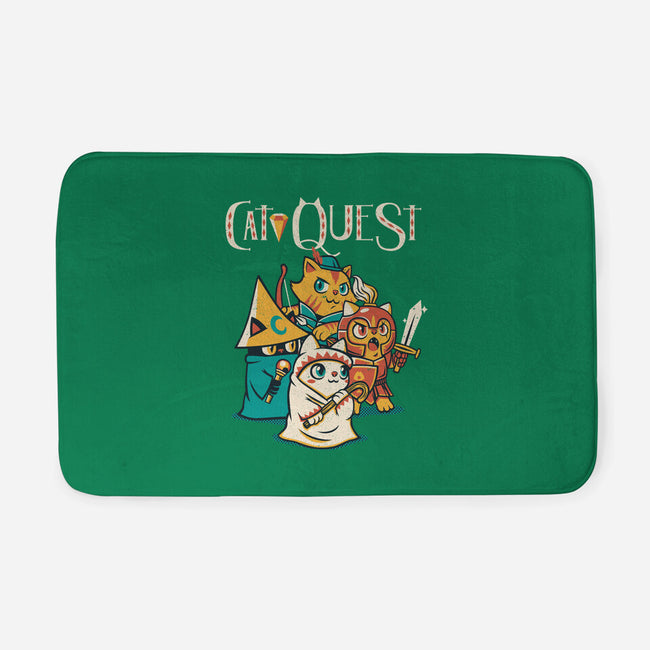 Cat Quest-none memory foam bath mat-tobefonseca