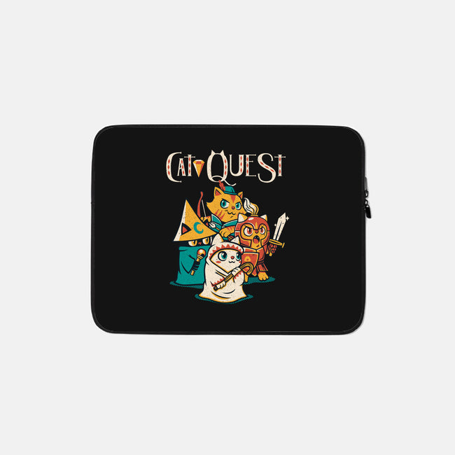 Cat Quest-none zippered laptop sleeve-tobefonseca
