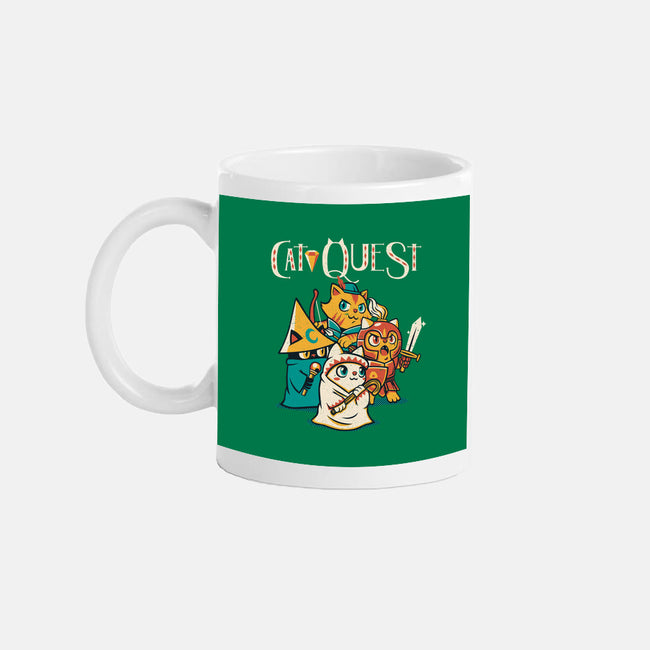 Cat Quest-none glossy mug-tobefonseca