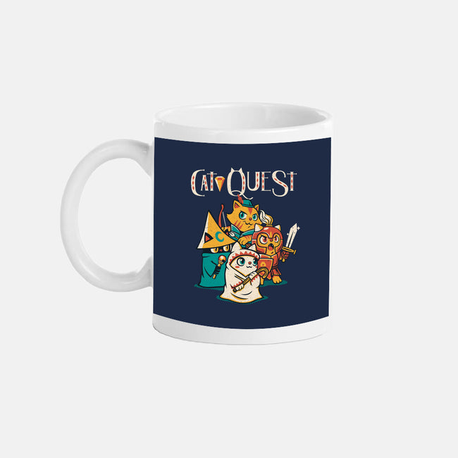 Cat Quest-none glossy mug-tobefonseca