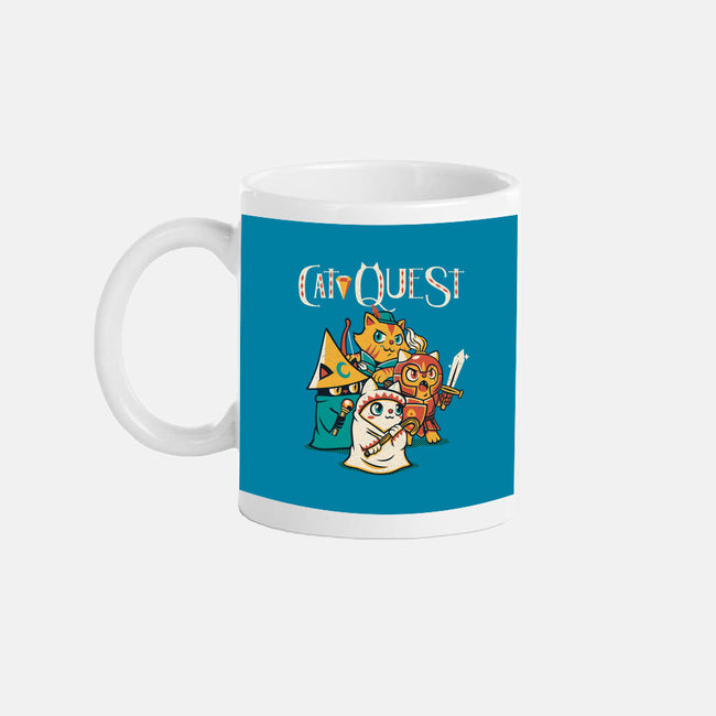 Cat Quest-none glossy mug-tobefonseca