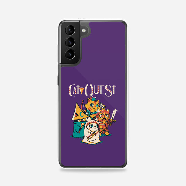 Cat Quest-samsung snap phone case-tobefonseca