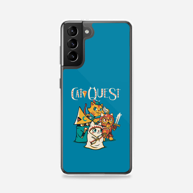 Cat Quest-samsung snap phone case-tobefonseca