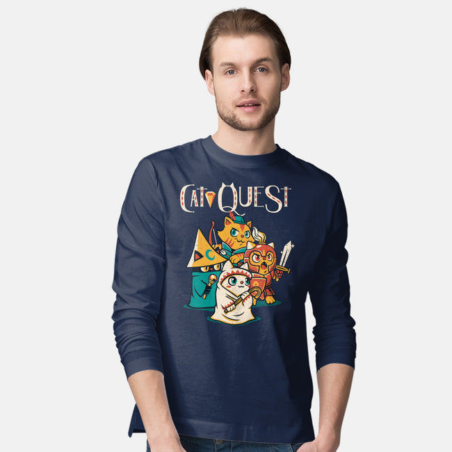 Cat Quest-mens long sleeved tee-tobefonseca