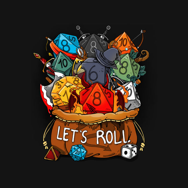 Alright, Let's Roll-none polyester shower curtain-Vallina84