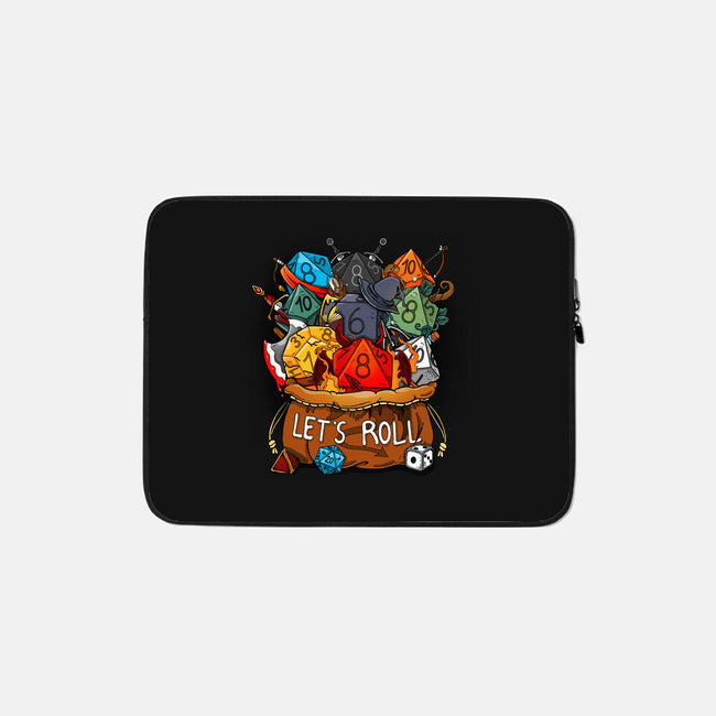 Alright, Let's Roll-none zippered laptop sleeve-Vallina84