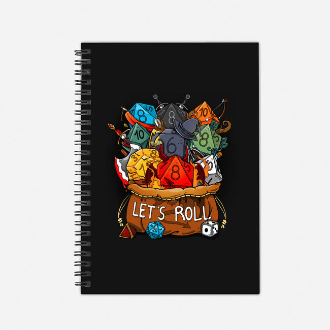 Alright, Let's Roll-none dot grid notebook-Vallina84