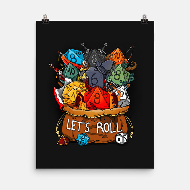 Alright, Let's Roll-none matte poster-Vallina84