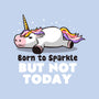 Born To Sparkle-none drawstring bag-eduely