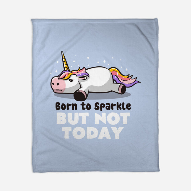 Born To Sparkle-none fleece blanket-eduely