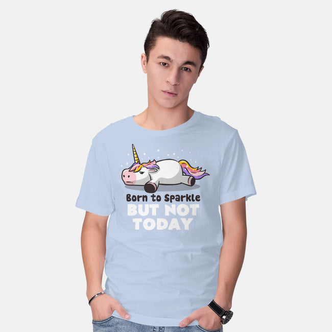 Born To Sparkle-mens basic tee-eduely