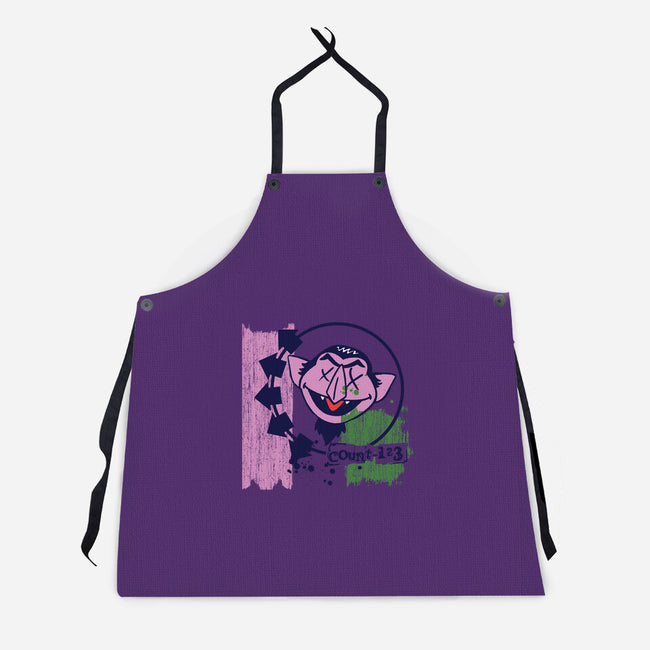 Count-123-unisex kitchen apron-dalethesk8er