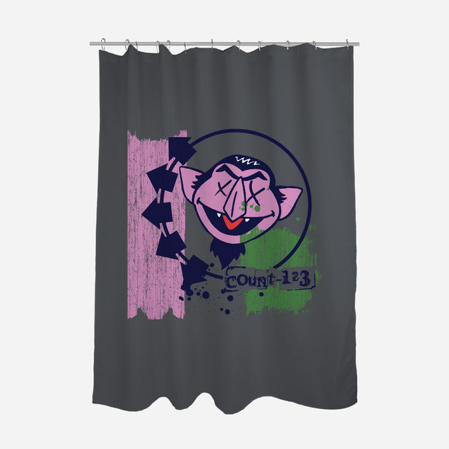 Count-123-none polyester shower curtain-dalethesk8er