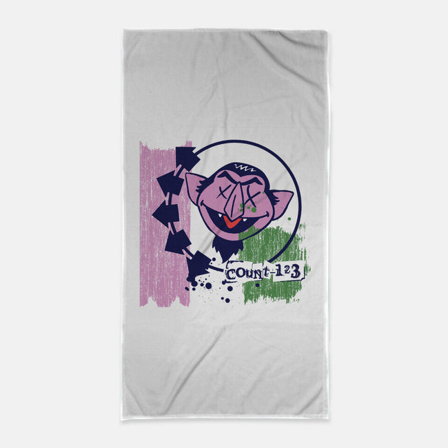 Count-123-none beach towel-dalethesk8er